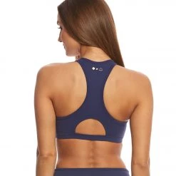 CLOTHING Beyond Yoga Kate Spade Sailing Stripe Yoga Bralet Sailing Stripe / Kate Spade Navy