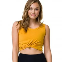 CLOTHING Onzie Knot Yoga Crop Top Medallion