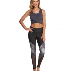 CLOTHING Onzie Knot Yoga Crop Top Midnight