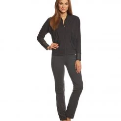 CLOTHING Marika Ultimate Slimming Cotton Yoga Pants Heather Charcoal