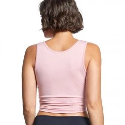 CLOTHING Onzie Knot Yoga Crop Top Blush 10 CLOTHING Onzie Knot Yoga Crop Top Blush