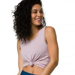 Onzie Knot Yoga Crop Top Woodrose CLOTHING