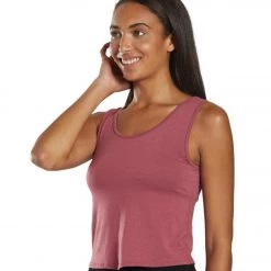 Onzie Knot Yoga Crop Top Mauve