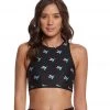 Beyond Yoga Kate Spade Lux Print Framed Yoga Bralette Hummingbirds
