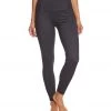 Marika High Rise Tummy Control Yoga Leggings Heather Black