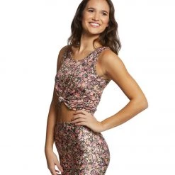 Onzie Knot Yoga Crop Top Daisy