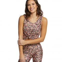 Onzie Knot Yoga Crop Top Daisy