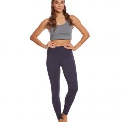 Marika High Rise Tummy Control Yoga Leggings Midnight Blue Women