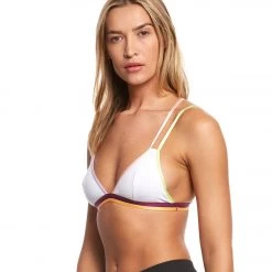 Free People Finn Soft Bra White CLOTHING