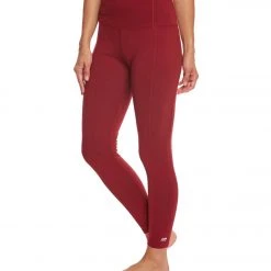 Marika High Rise Tummy Control Yoga Leggings Cabernet