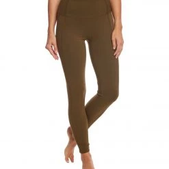 Marika High Rise Tummy Control Yoga Leggings Juniper Green