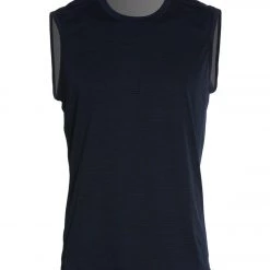 PrAna Men's Hardesty Muscle Tee Black Stripe CLOTHING