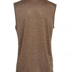 PrAna Men's Hardesty Muscle Tee Sepia Stripe CLOTHING