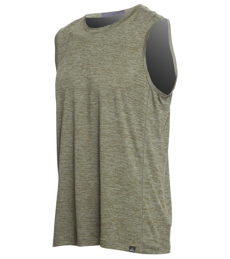 CLOTHING PrAna Men's Hardesty Muscle Tee Cargo Green 4 CLOTHING PrAna Men's Hardesty Muscle Tee Cargo Green