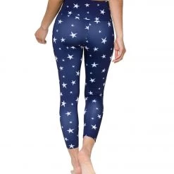 Onzie High Waisted Basic 7/8 Yoga Leggings Marine Navy Stars NEW ARRIVALS