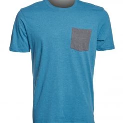CLOTHING PrAna Men's PrAna Pocket Tee River Rock Blue