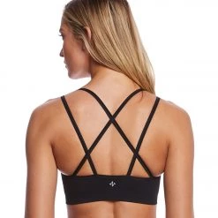 NUX Levitate Seamless Yoga Sports Bra Black