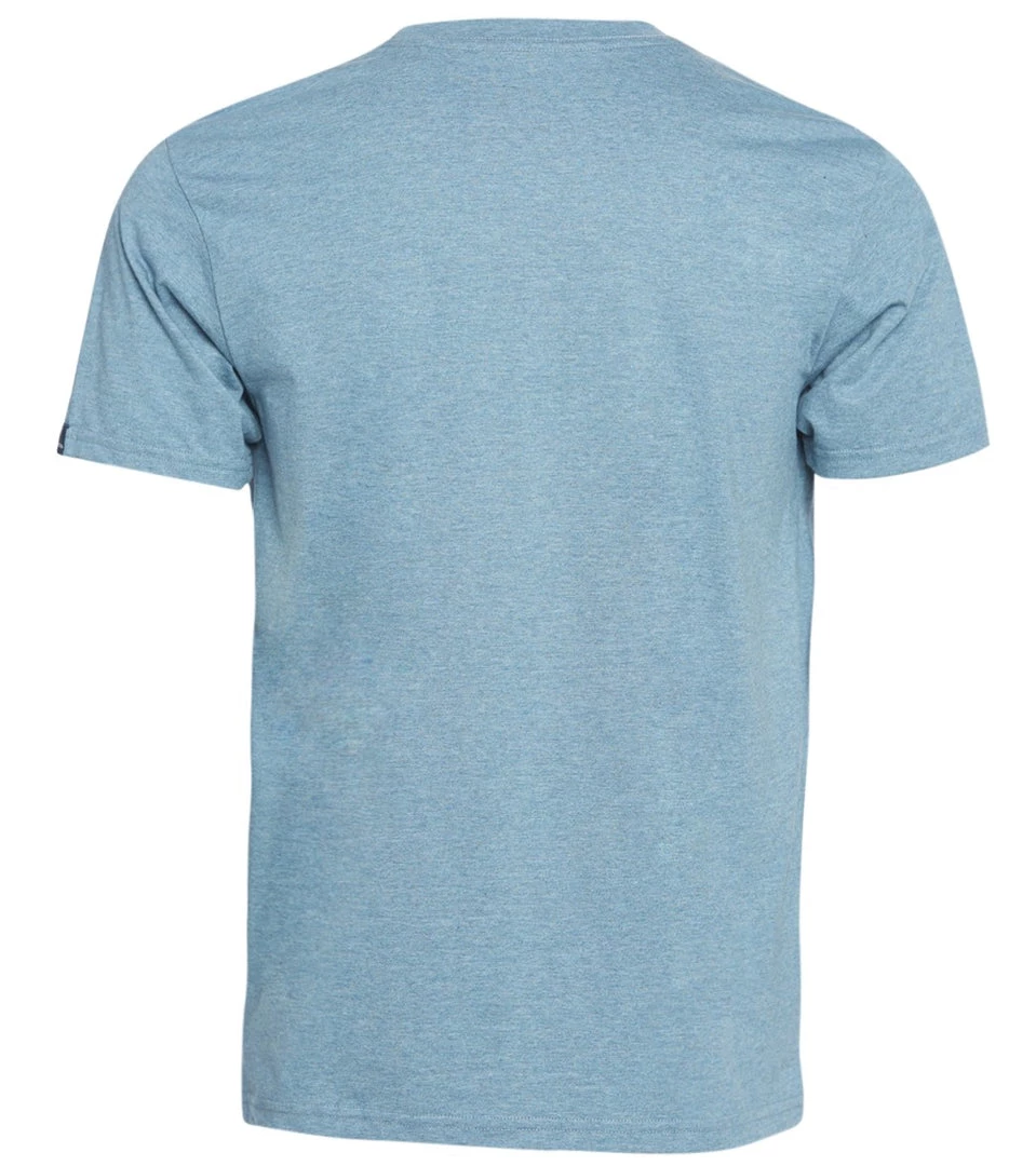 CLOTHING PrAna Men's PrAna Pocket Tee Blue Note Heather 4 CLOTHING PrAna Men's PrAna Pocket Tee Blue Note Heather