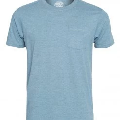CLOTHING PrAna Men's PrAna Pocket Tee Blue Note Heather 9 CLOTHING PrAna Men's PrAna Pocket Tee Blue Note Heather
