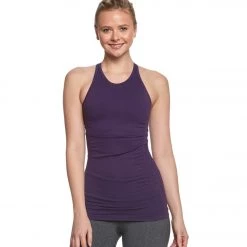 CLOTHING NUX Spellbound Seamless Yoga Cami Blackberry 9 CLOTHING NUX Spellbound Seamless Yoga Cami Blackberry