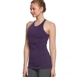 CLOTHING NUX Spellbound Seamless Yoga Cami Blackberry 10 CLOTHING NUX Spellbound Seamless Yoga Cami Blackberry