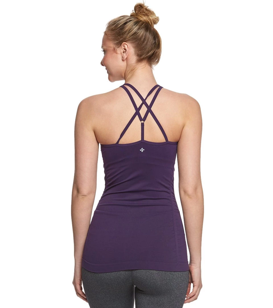 CLOTHING NUX Spellbound Seamless Yoga Cami Blackberry 8 CLOTHING NUX Spellbound Seamless Yoga Cami Blackberry