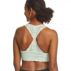 CLOTHING Free People Galloon Lace Racerback Bra Sky