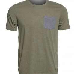 CLOTHING PrAna Men's PrAna Pocket Tee Cargo Green