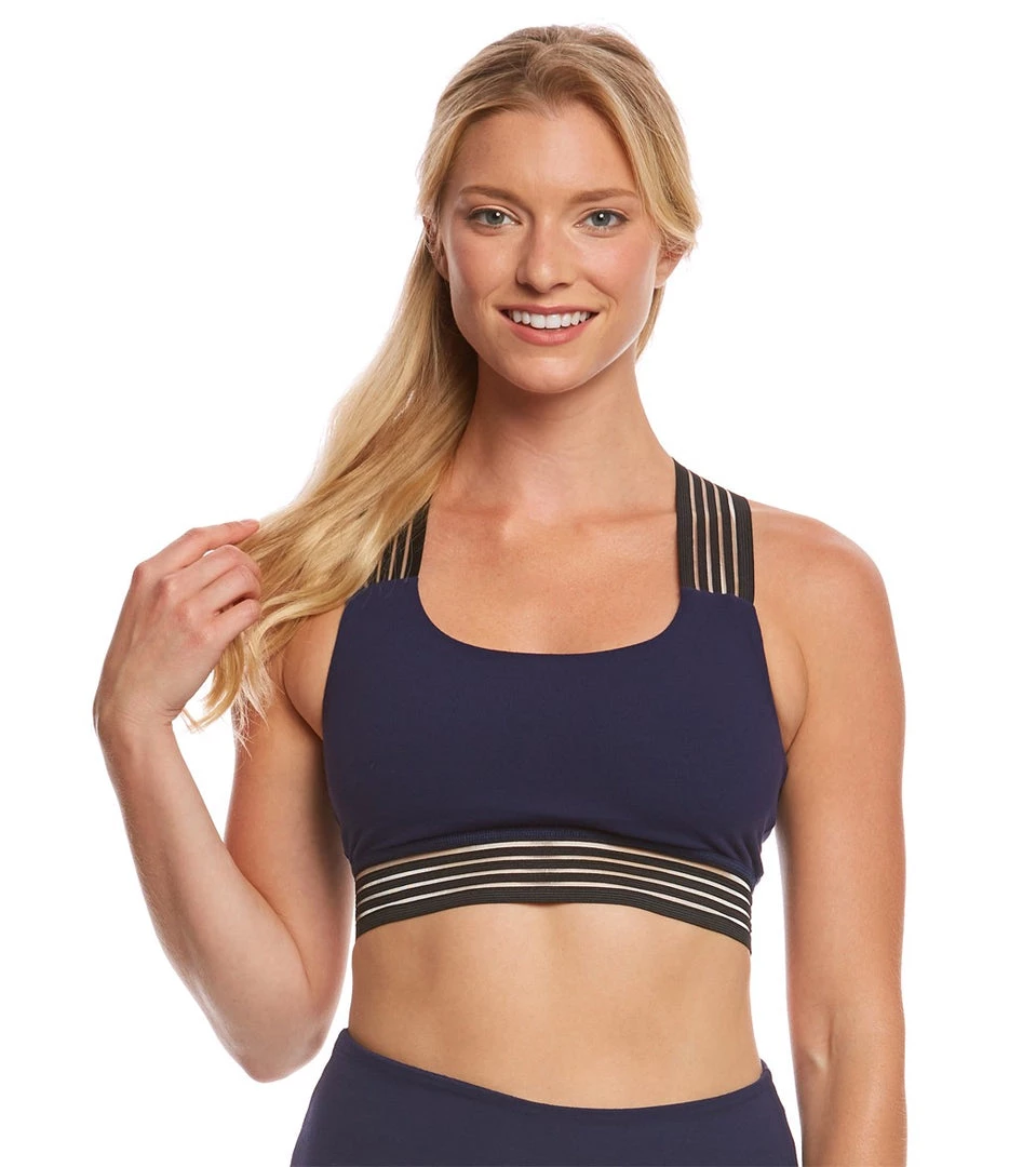 Beyond Yoga Sheer Illusion Yoga Bralette Valor Navy 8 Beyond Yoga Sheer Illusion Yoga Bralette Valor Navy