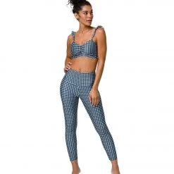 NEW ARRIVALS Onzie High Waisted Basic 7/8 Yoga Leggings Gingham 11 NEW ARRIVALS Onzie High Waisted Basic 7/8 Yoga Leggings Gingham