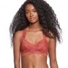 CLOTHING Free People Galloon Lace Racerback Bra Bronze