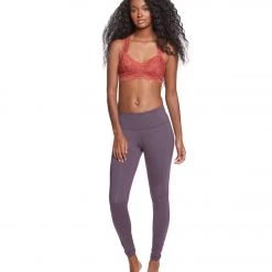 CLOTHING Free People Galloon Lace Racerback Bra Bronze