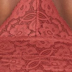 CLOTHING Free People Galloon Lace Racerback Bra Bronze