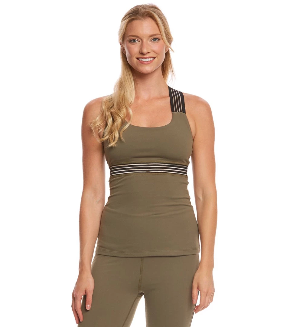 CLOTHING Beyond Yoga Sheer Illusion Yoga Tank Top Aviator Green 8 CLOTHING Beyond Yoga Sheer Illusion Yoga Tank Top Aviator Green