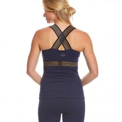 Beyond Yoga Sheer Illusion Yoga Tank Top Valor Navy 10 Beyond Yoga Sheer Illusion Yoga Tank Top Valor Navy
