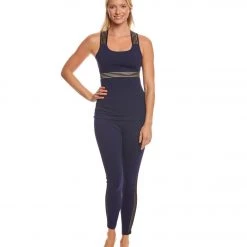 Beyond Yoga Sheer Illusion Yoga Tank Top Valor Navy 11 Beyond Yoga Sheer Illusion Yoga Tank Top Valor Navy