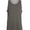 PrAna Men's PrAna Slim Yoga Tank Charcoal Heather CLOTHING