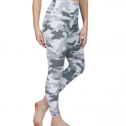 Onzie High Waisted Basic 7/8 Yoga Leggings Dust Camo
