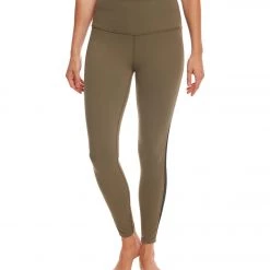 Beyond Yoga Sheer Illusion High Waisted 7/8 Yoga Leggings Aviator Green