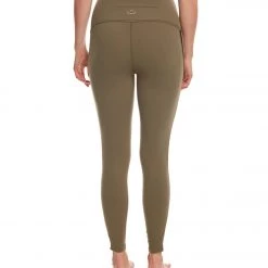 Beyond Yoga Sheer Illusion High Waisted 7/8 Yoga Leggings Aviator Green