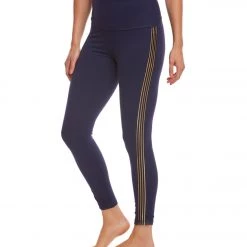 Beyond Yoga Sheer Illusion High Waisted 7/8 Yoga Leggings Valor Navy