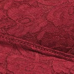 Free People Galloon Lace Racerback Bra Wine