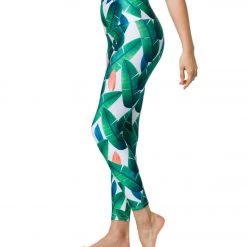 Onzie High Waisted Basic 7/8 Yoga Leggings Cabana NEW ARRIVALS