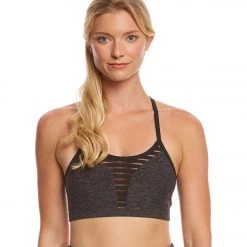 Beyond Yoga Spacedye Stacked And Sliced Racer Yoga Sports Bra