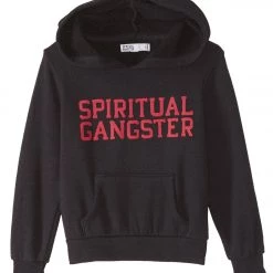 Spiritual Gangster Kids SG Varsity Yoga Pullover Hoodie Navy 9 Spiritual Gangster Kids SG Varsity Yoga Pullover Hoodie Navy