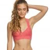 CLOTHING Free People Galloon Lace Racerback Bra Peach