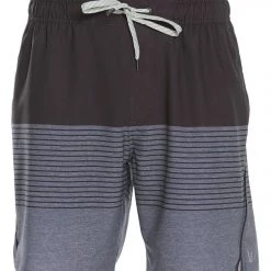 CLOTHING Vuori Men's Trail Yoga Shorts Espresso Stripe