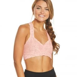 Free People Galloon Lace Racerback Bra Mango