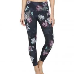 Onzie High Waisted Basic 7/8 Yoga Leggings Crane