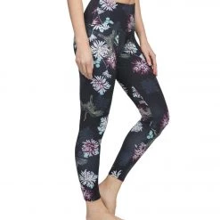 Onzie High Waisted Basic 7/8 Yoga Leggings Crane